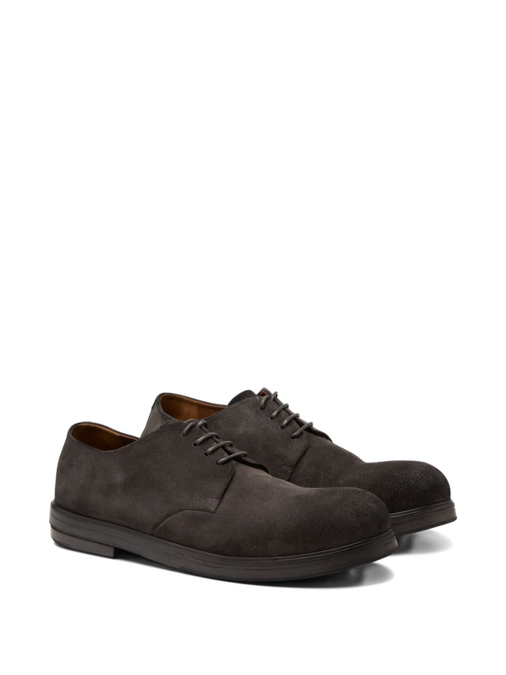 suede derby shoes - 2