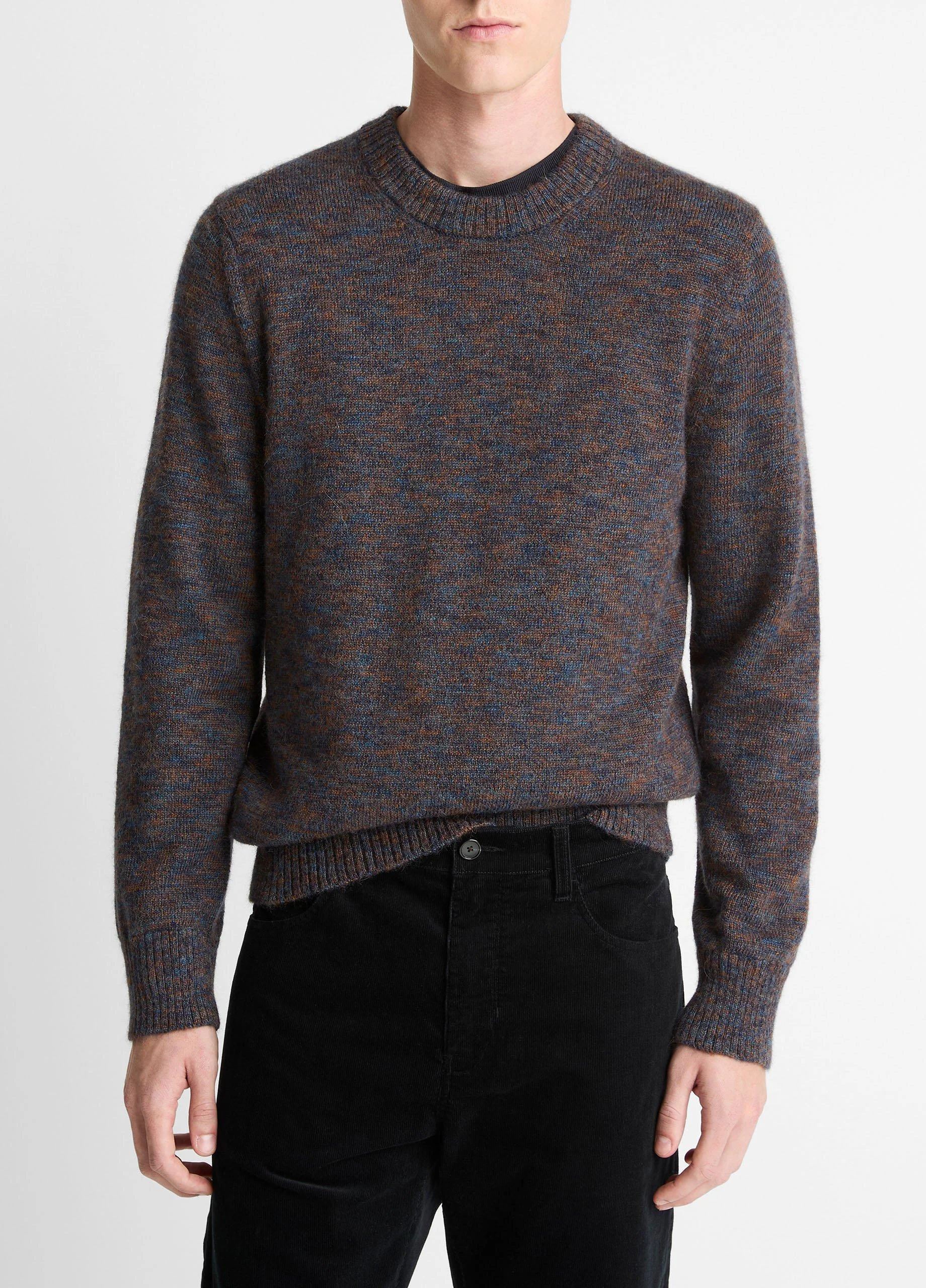Multi-Mix Alpaca-Merino Wool Sweater - 1