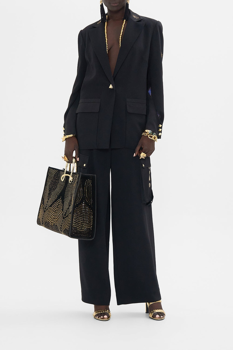 CAMILLA JACKET WITH SLEEVE CUT OUT DETAIL outlook