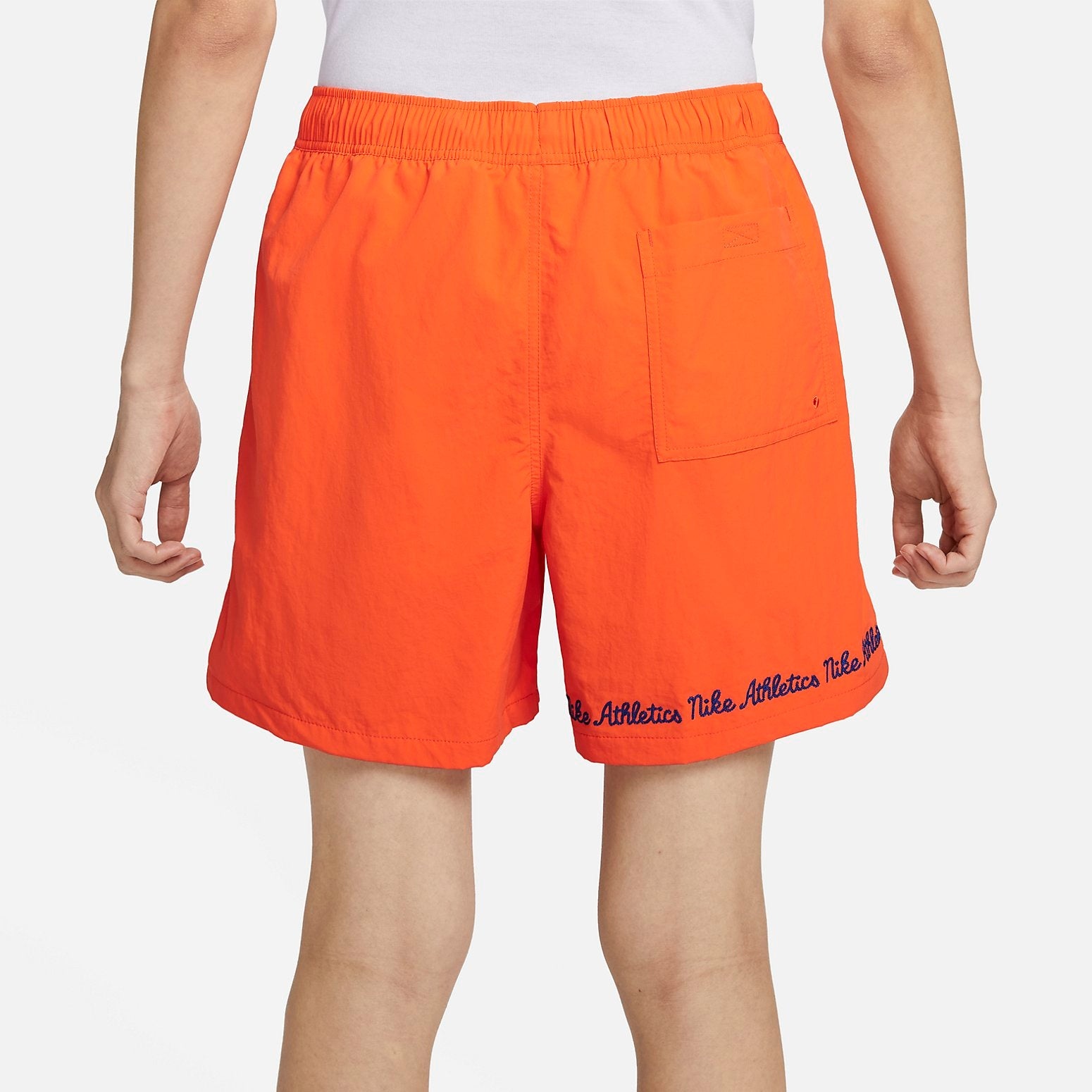 Nike Club Shorts 'Orange Black' FV5662-819 - 2