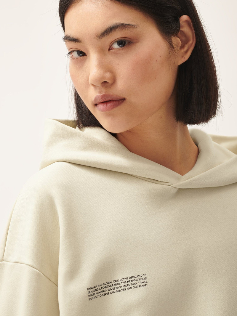 Womens 365 Midweight Hoodie - Travertine Beige 4