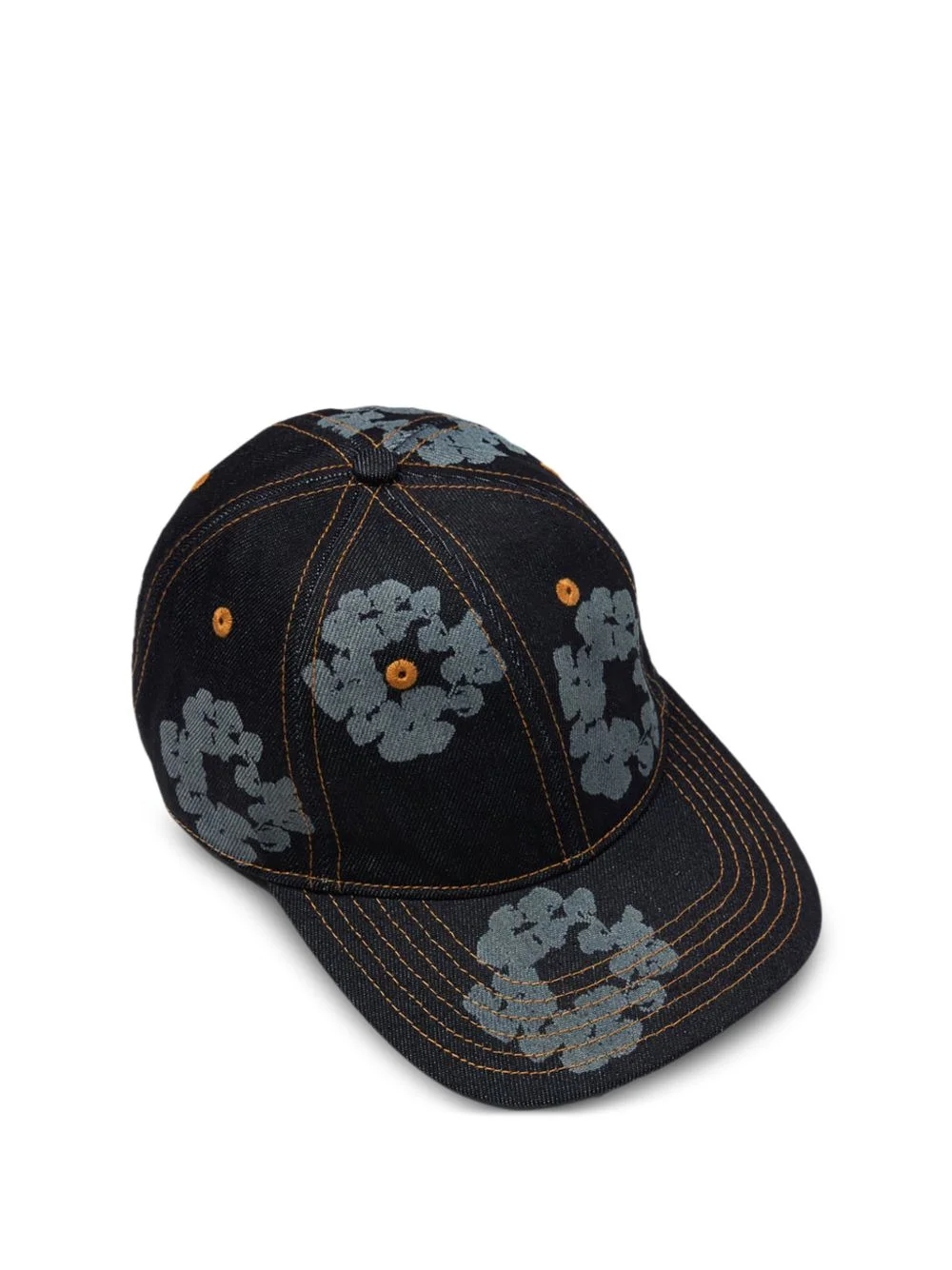 Wreath denim cap - 1