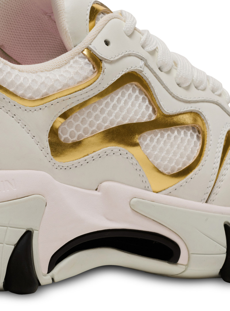 Balmain B-East leather trainers outlook