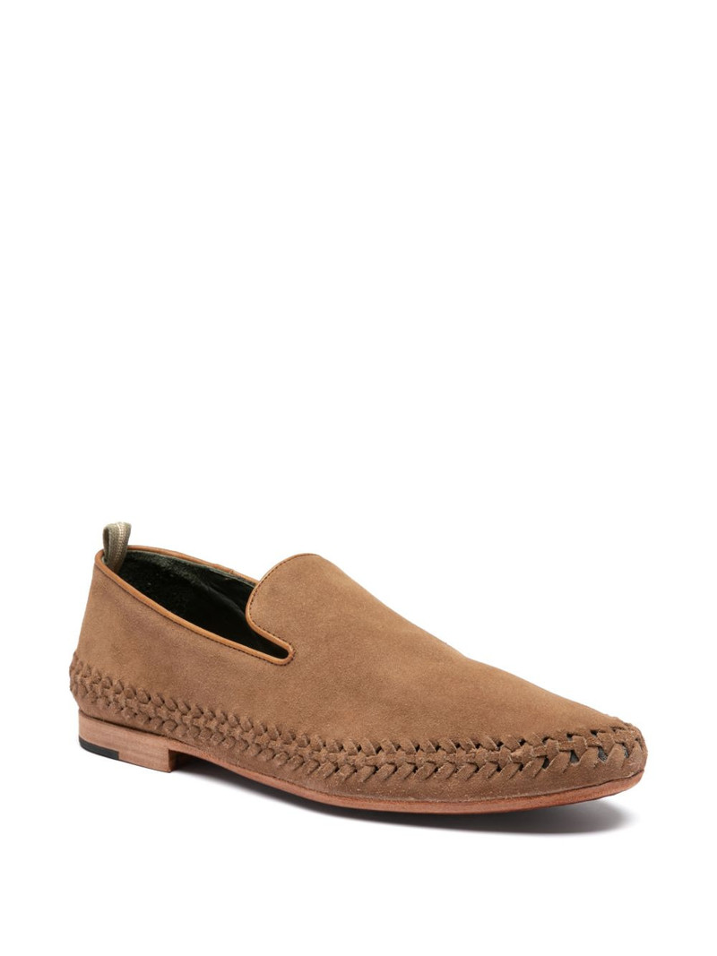 OFFICINE CREATIVE Nazar 001 woven-detail loafers outlook