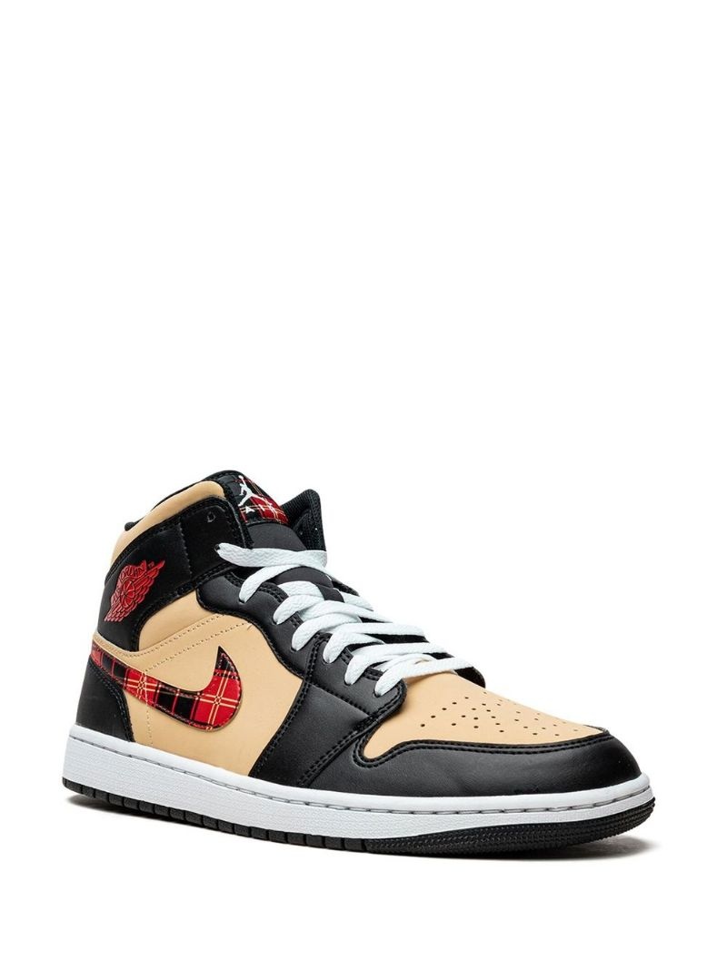 Air Jordan 1 Mid "Tartan Swoosh" sneakers - 2