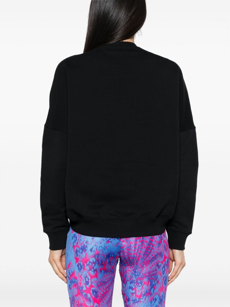 logo-print cotton sweatshirt 4