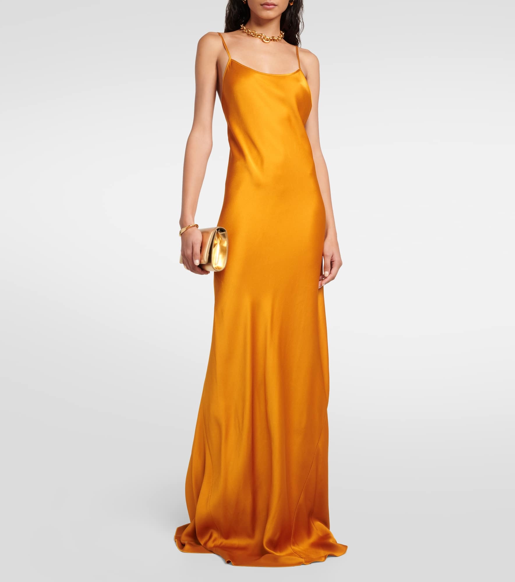 Cami satin gown - 2
