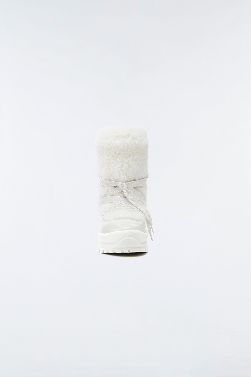 CONQUER shearling ankle boot for women 3