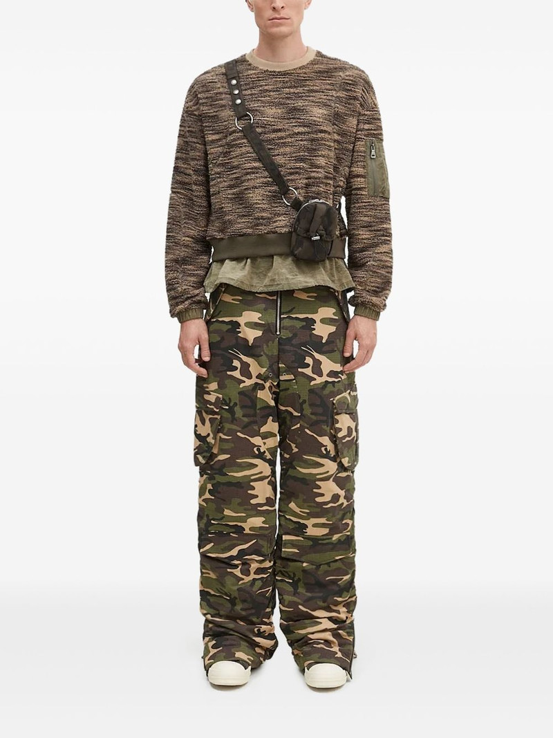 camouflage cargo trousers 1