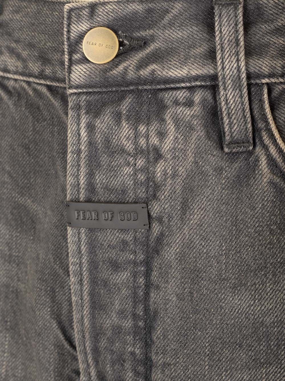 Relaxed 5-Pocket Jeans Black - 4