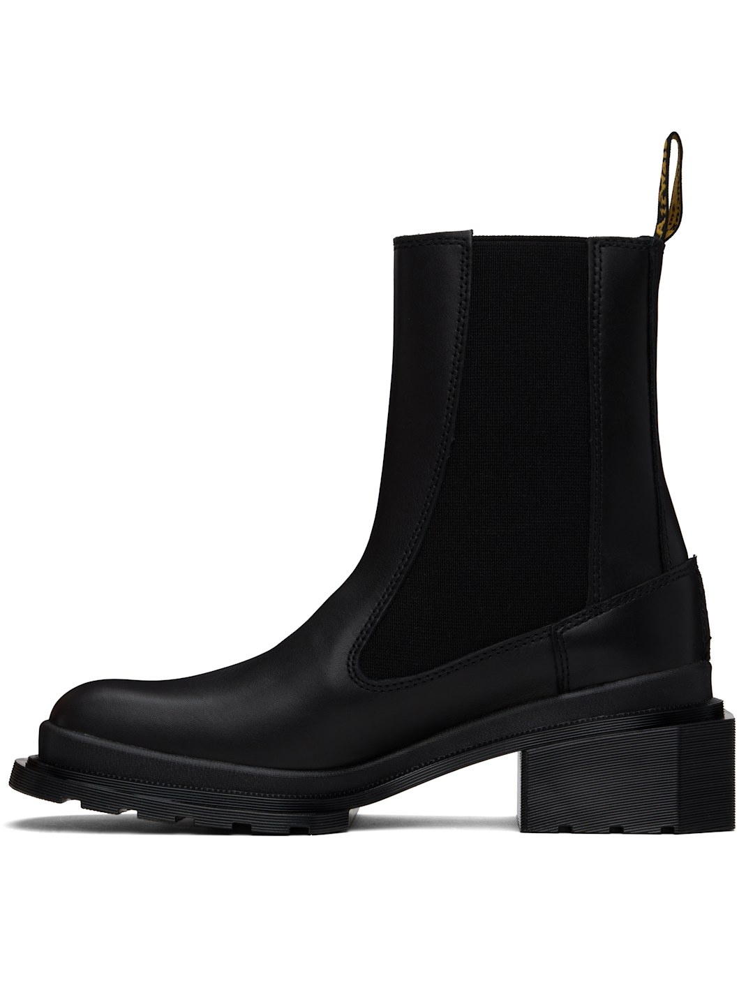 Black Maybole Square Toe Chelsea Boots - 3