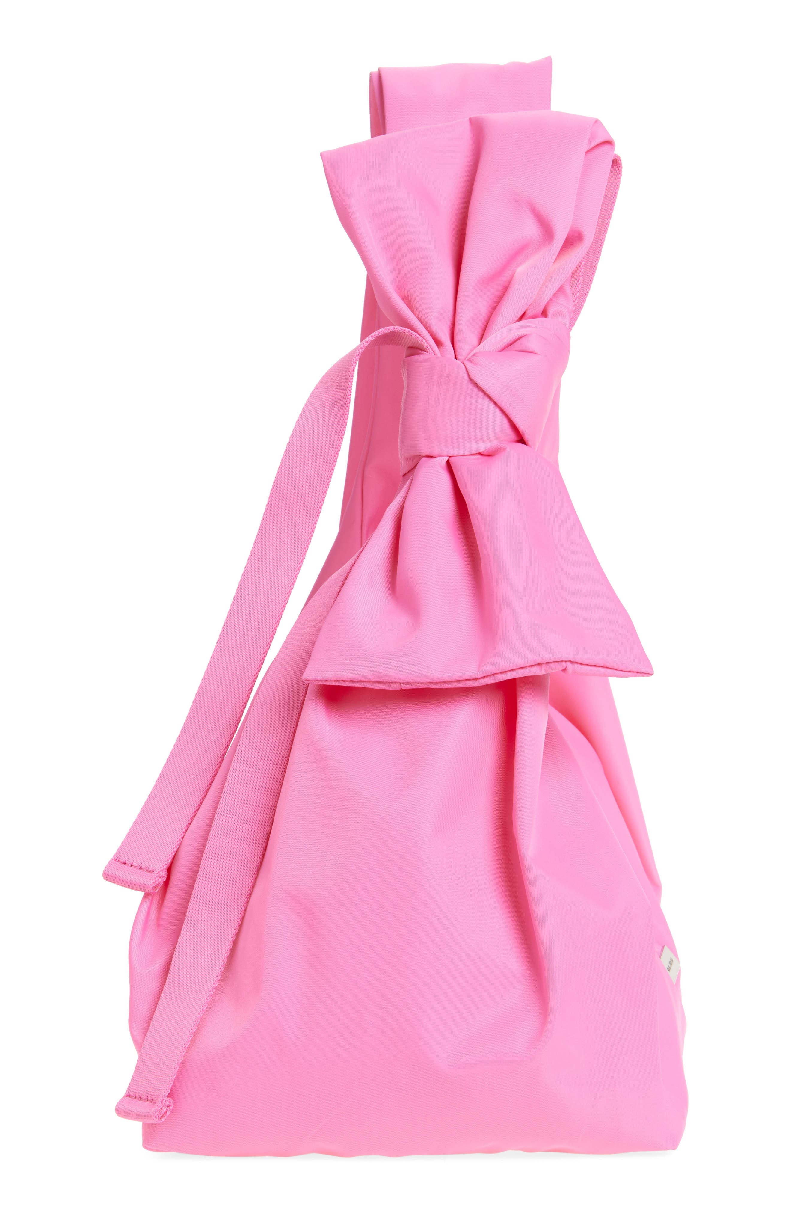 Marc Jacobs The Bow Nylon Sack Bag in Bow Pink at Nordstrom - 5