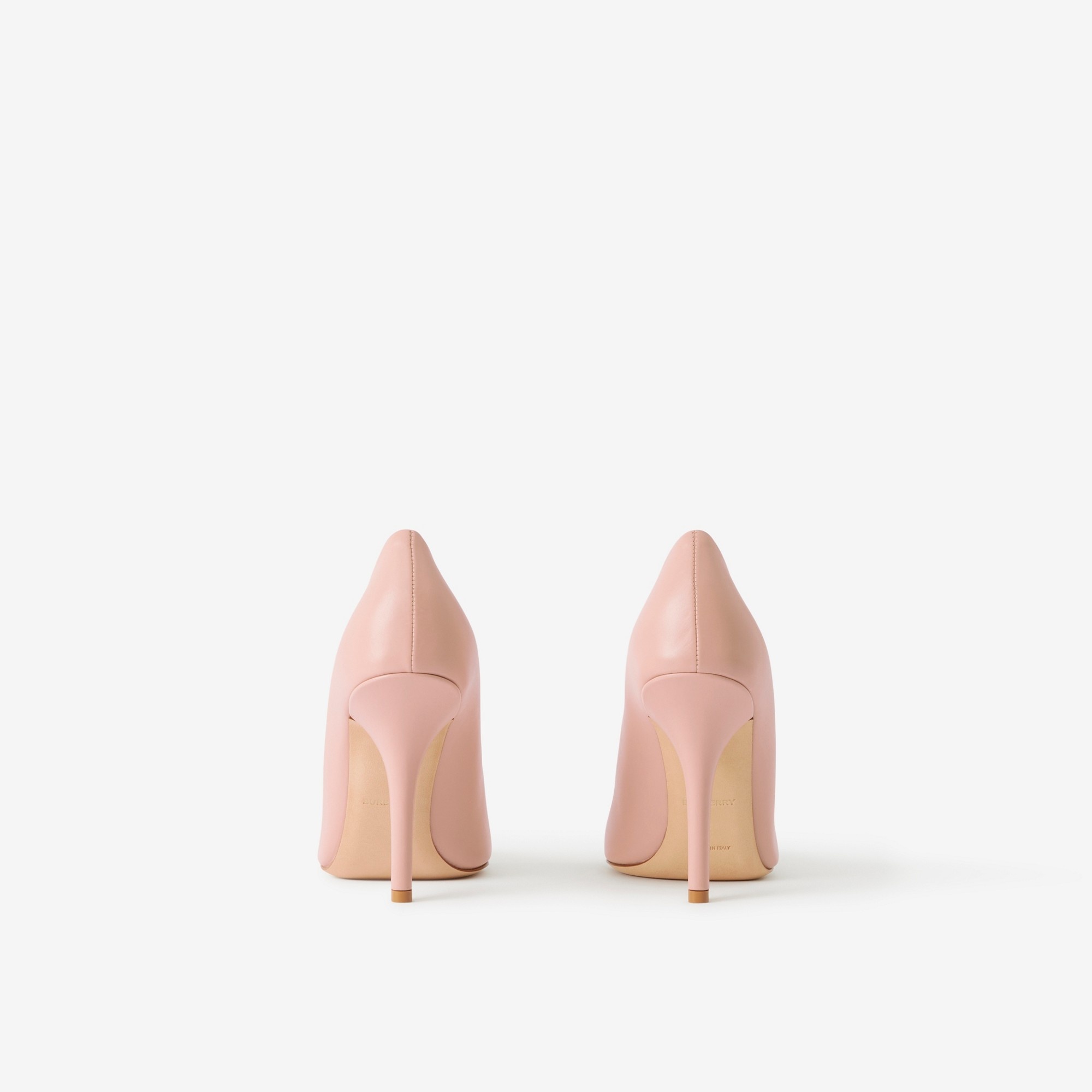 Monogram Motif Leather Point-toe Pumps - 3