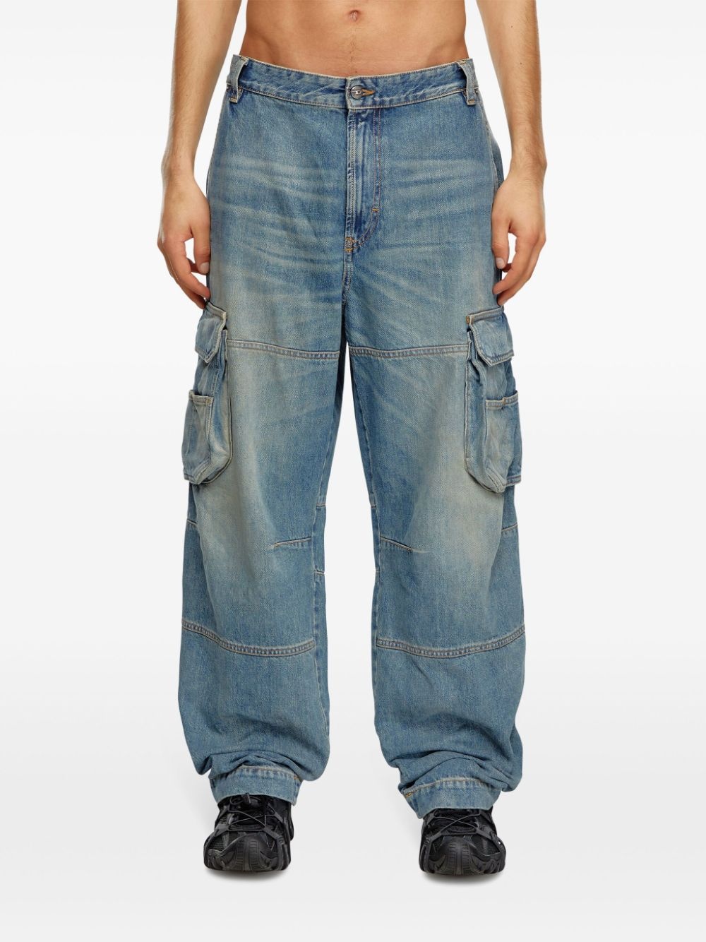 D-Fish straight-leg jeans - 3