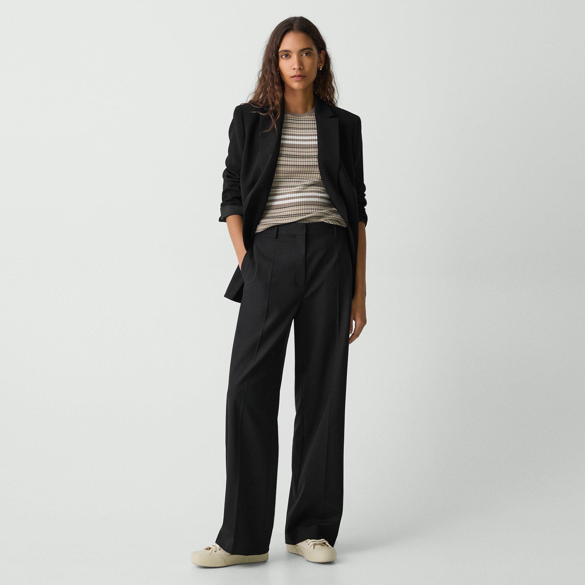 Straight Pant in Good Wool - 3
