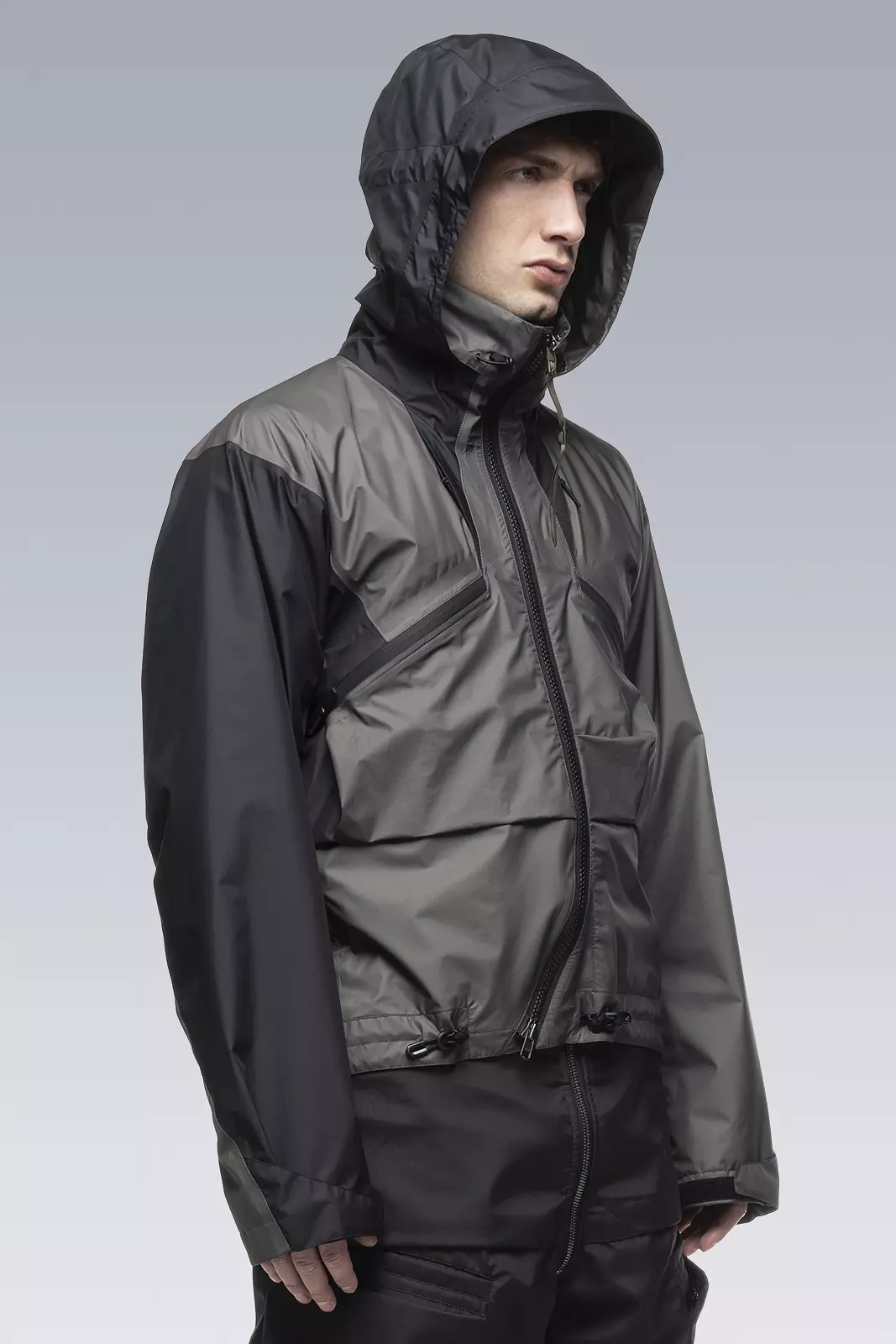 J104-GTPL 2L Gore-Tex Paclite Plus Jacket BLACK/GRAY - 11