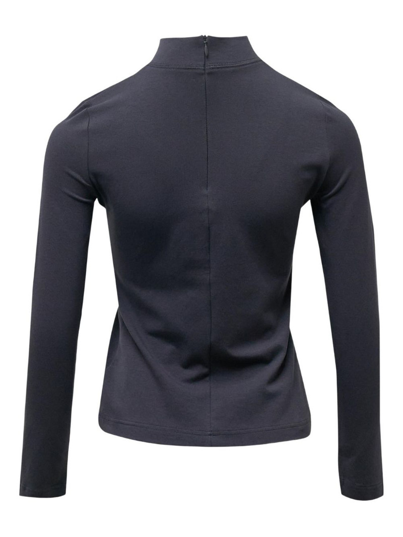 pushBUTTON brief motif jersey top outlook