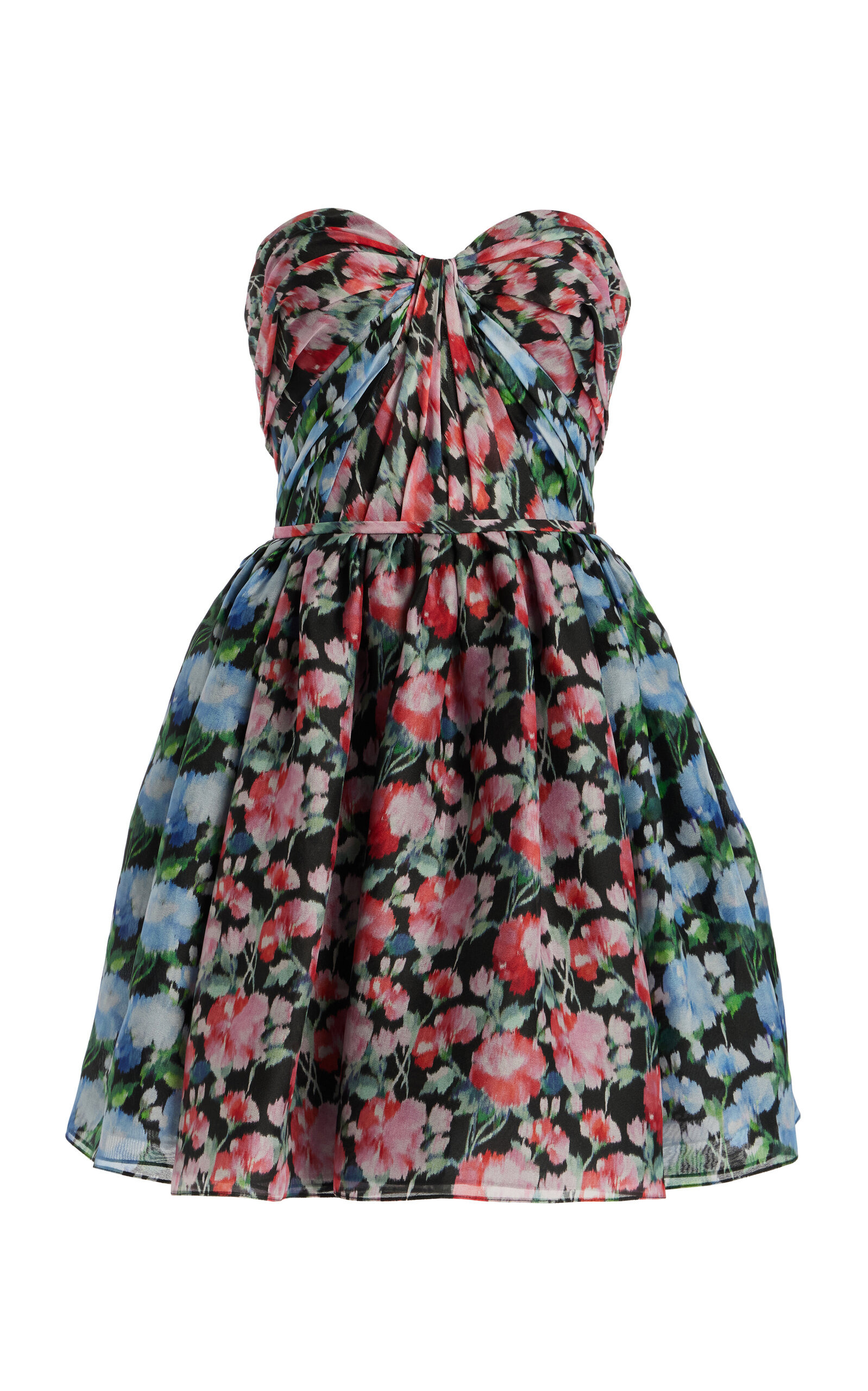 Gathered Organza Mini Dress multi - 1