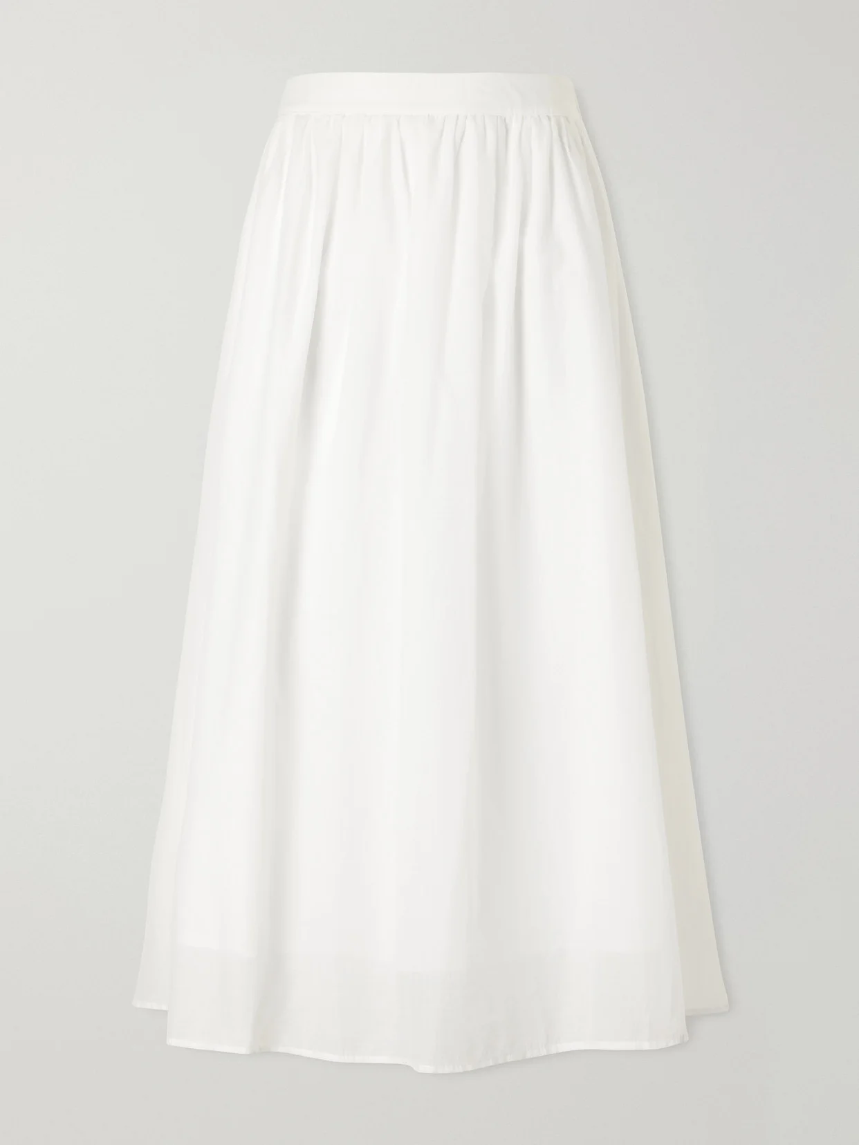 Easy Does It Cotton-voile Midi Skirt - 1