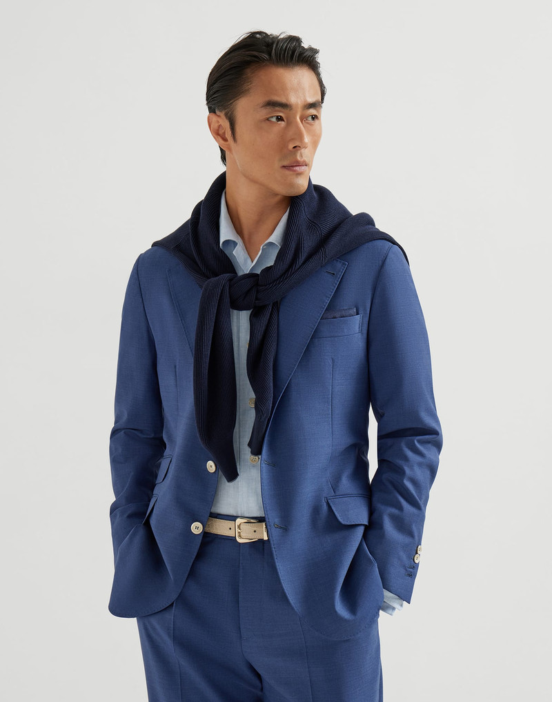 Virgin wool fresco deconstructed Cavallo blazer 5