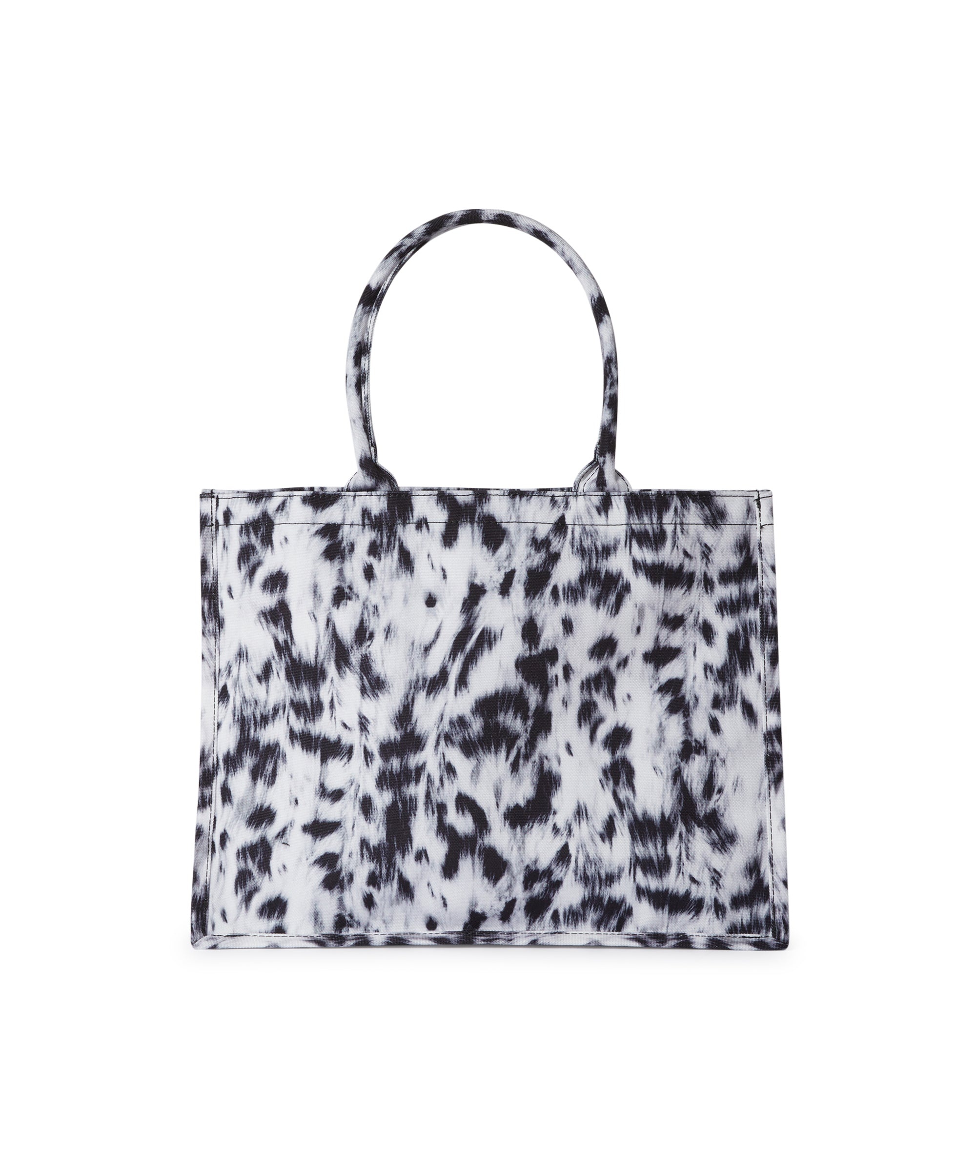 Large MSGM tote bag with exotic animal print - 2