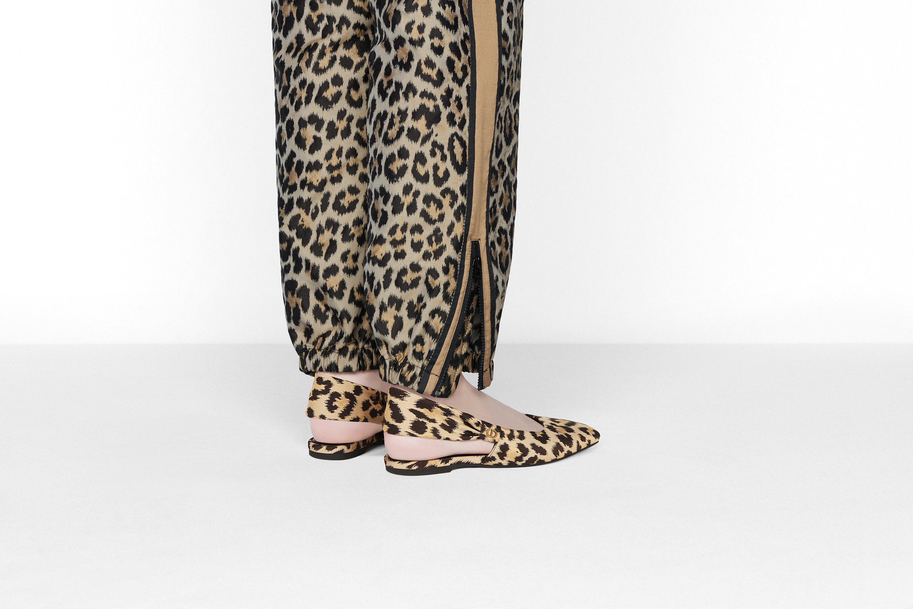 Dior Mizza Slingback Ballerina Flat - 8