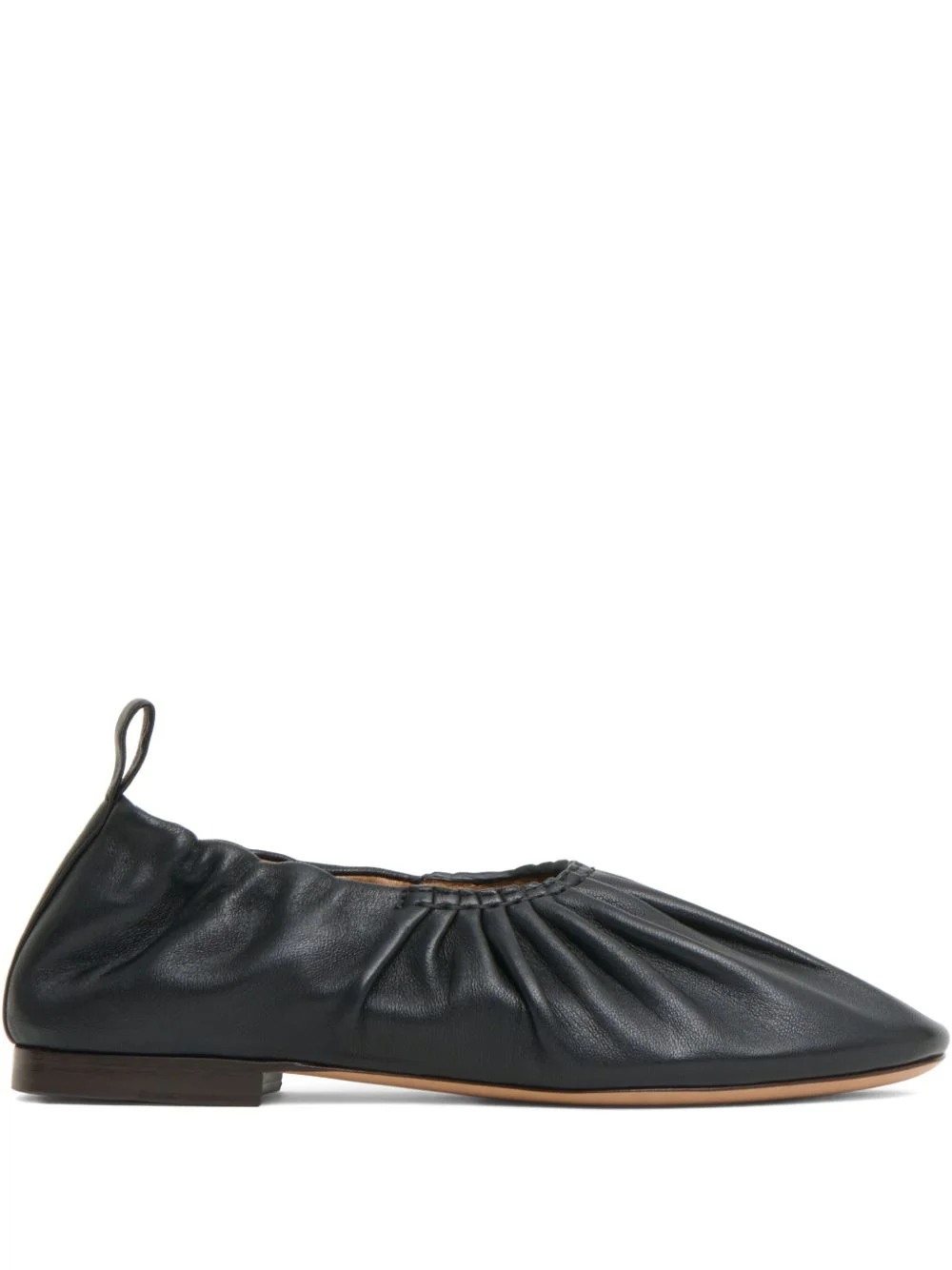 Ruched Ballerina ballet flats - 1