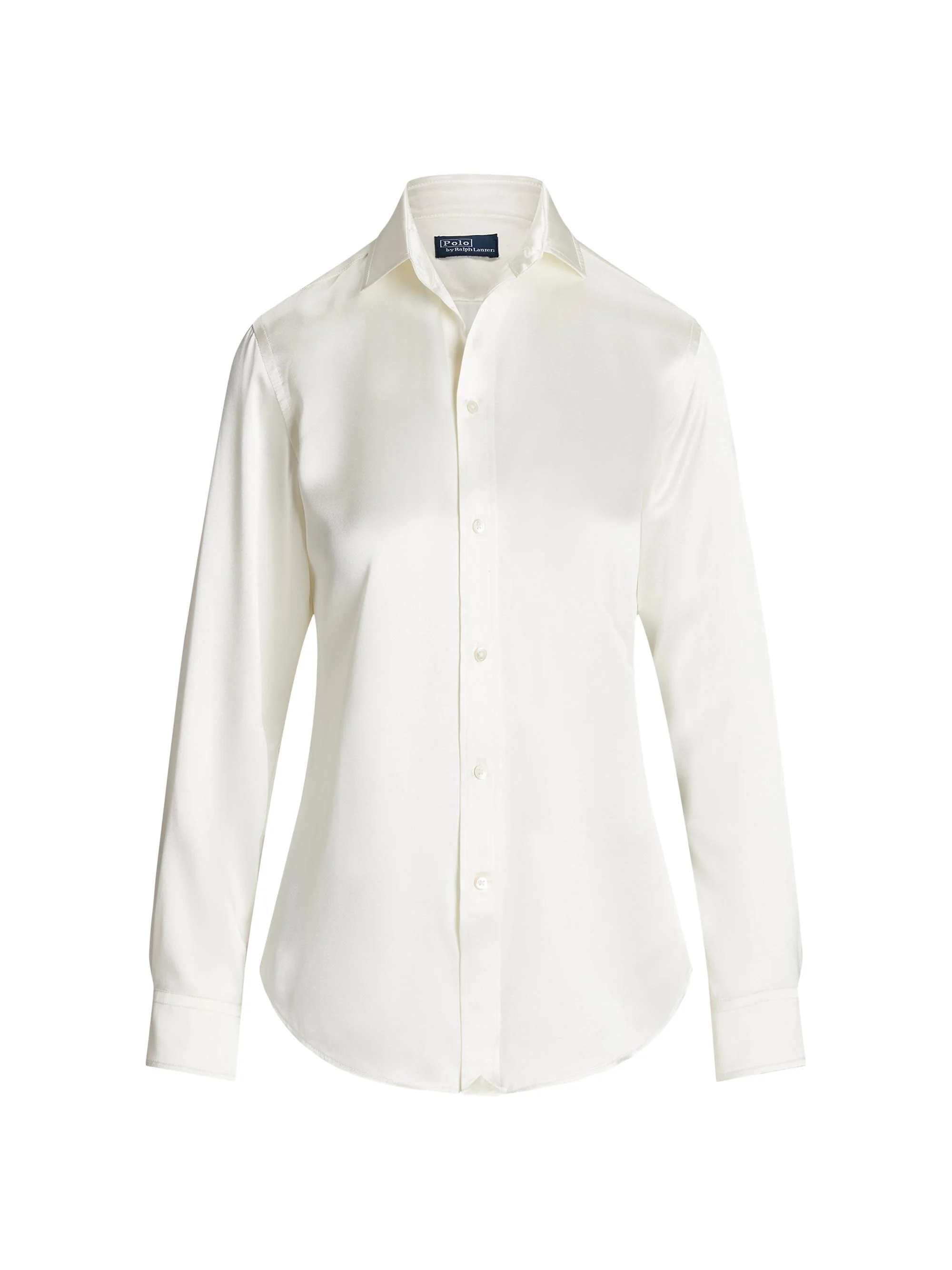 Women's Silk Classic-Fit Shirt - Trophy Cream - 1