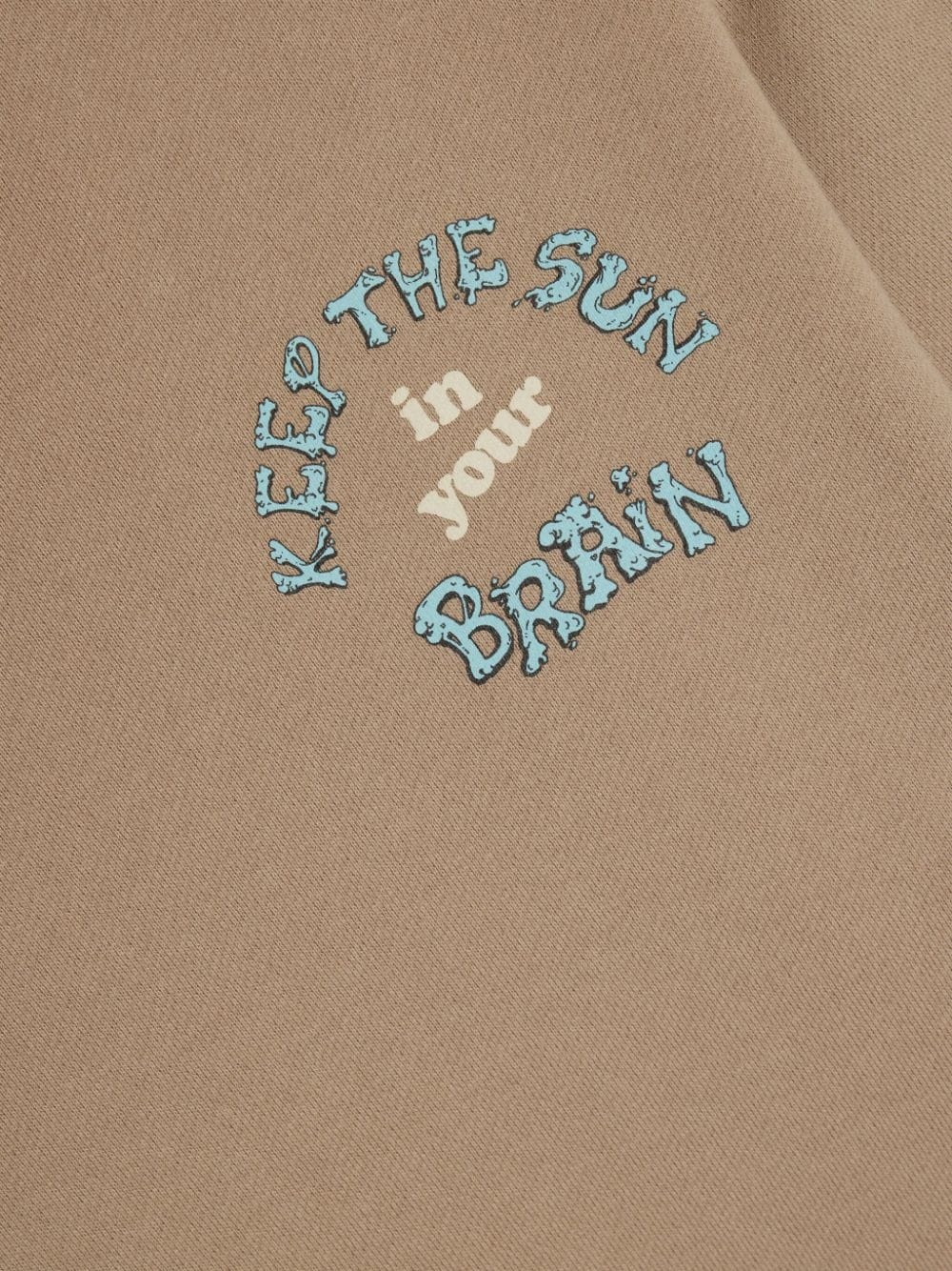 skull-print cotton sweatshirt - 3