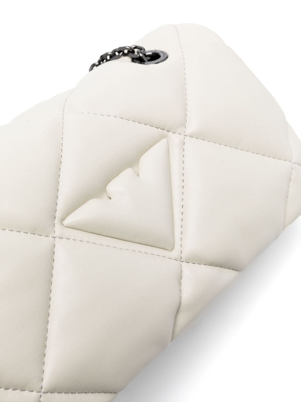 logo-embossed faux-leather crossbody bag - 4