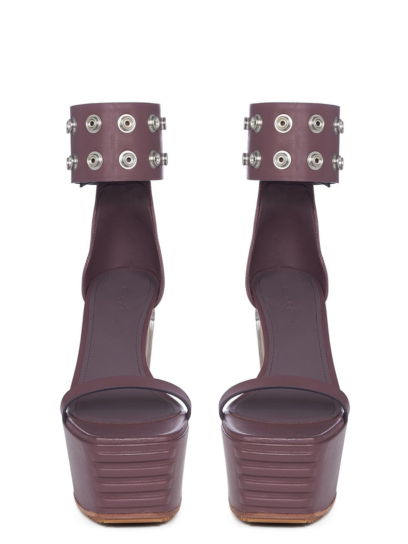 Minimal Grill 130mm platform sandals 2