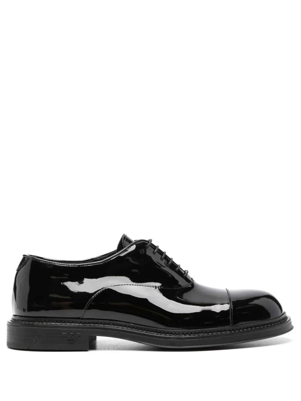 patent-leather oxford shoes - 1