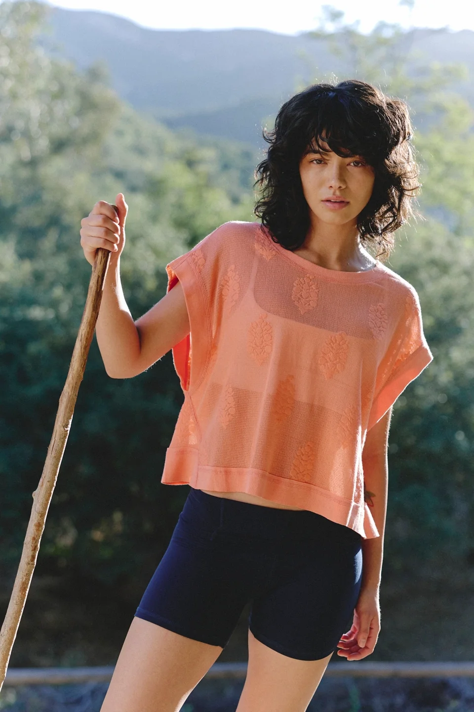 My Time Lace Tee - 1