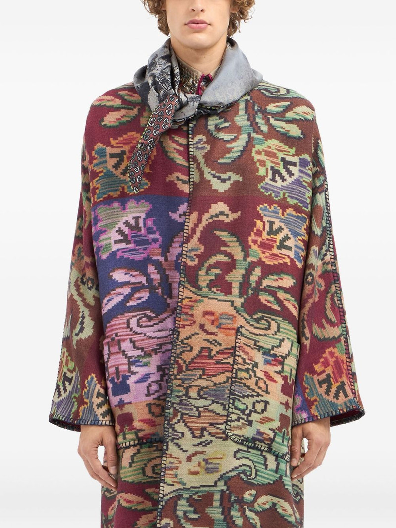 landscape-print scarf 3