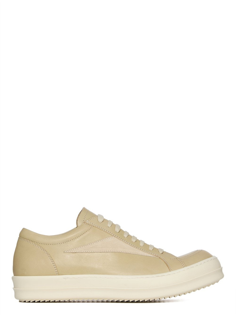Rick Owens Leather Vintage Sneaks - 1
