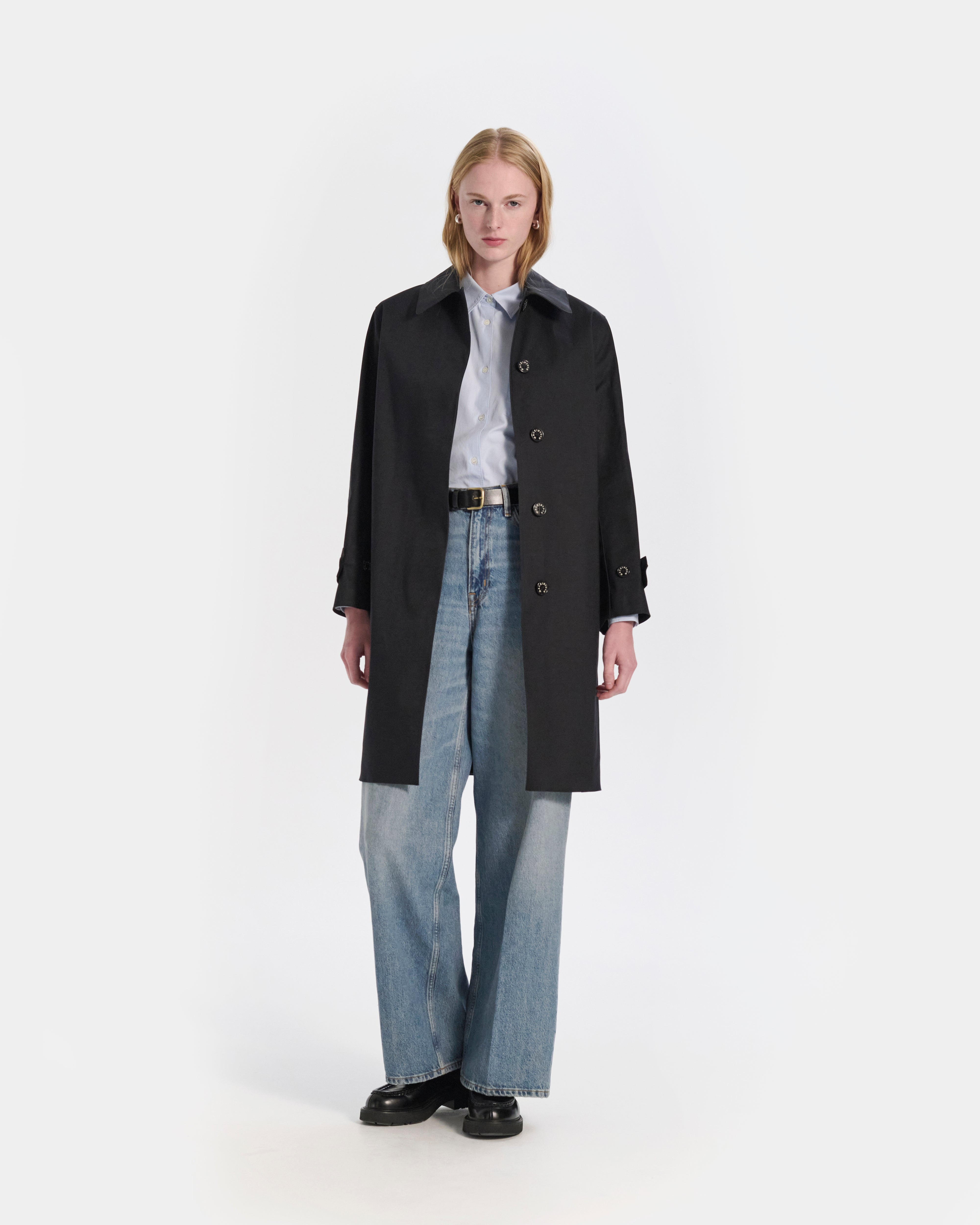 Banton Rubberised 3/4 Length Coat - 2