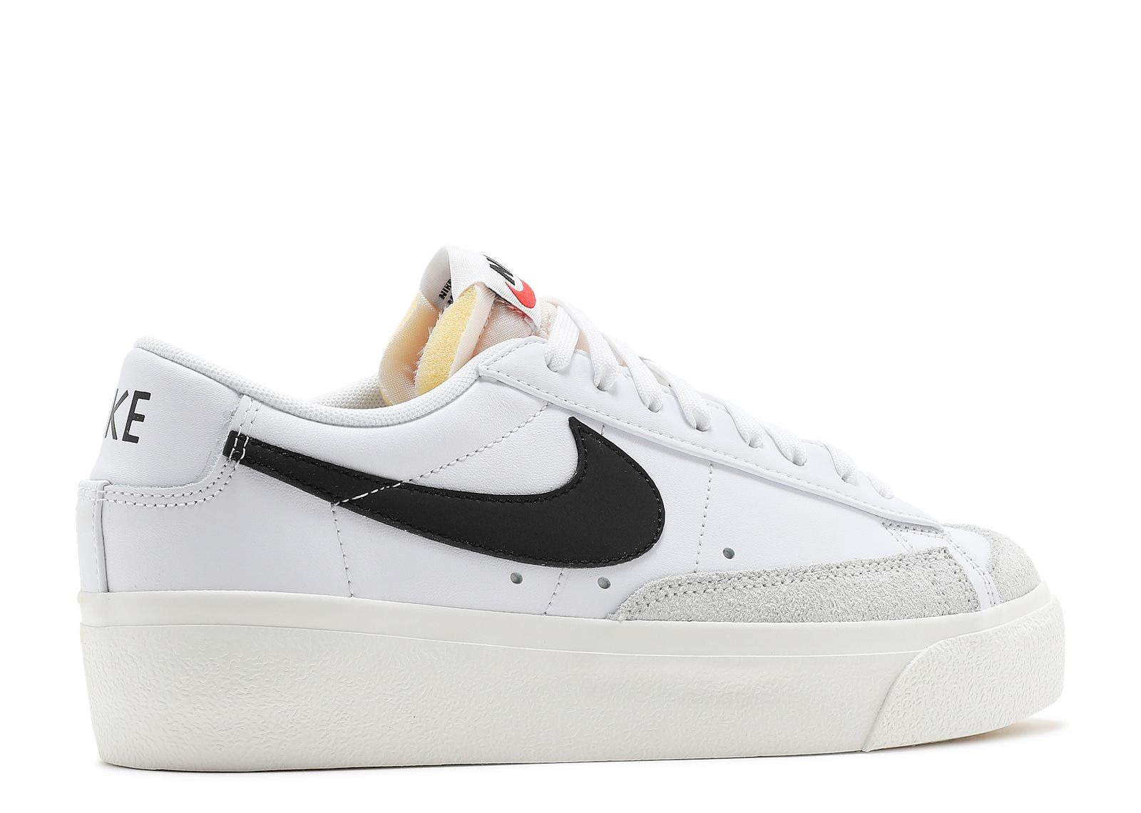 WMNS BLAZER LOW PLATFORM 'WHITE BLACK' - 3