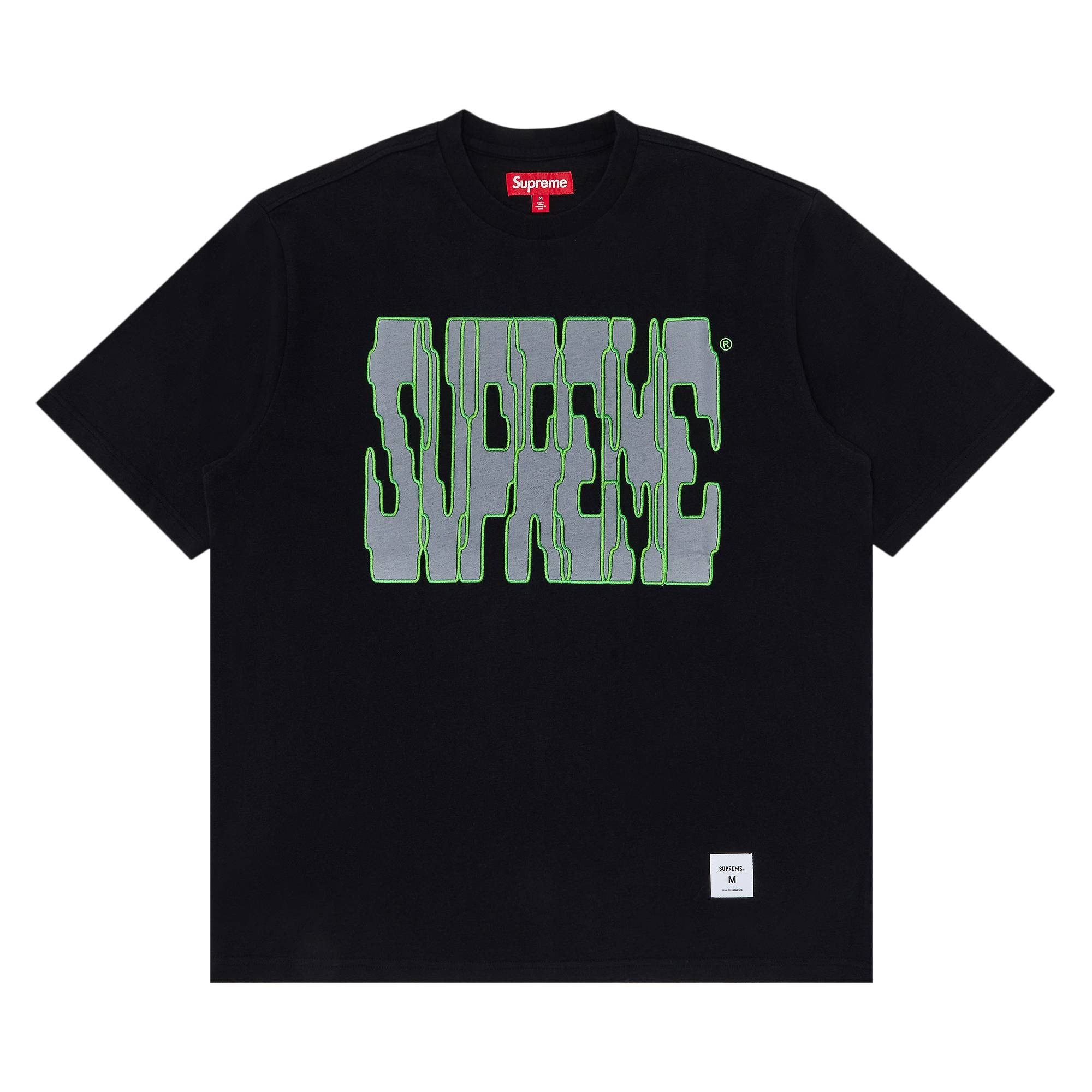 Supreme Supreme Digi Short-Sleeve Top 'Black' | REVERSIBLE