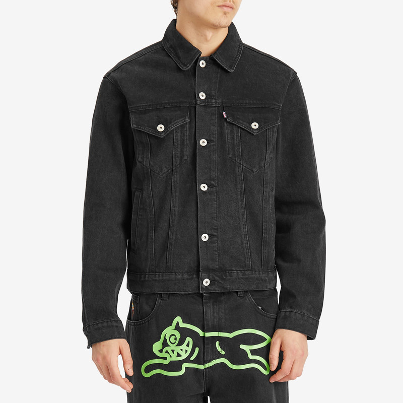 ICECREAM ICECREAM Running Dog Denim Trucker Jacket outlook