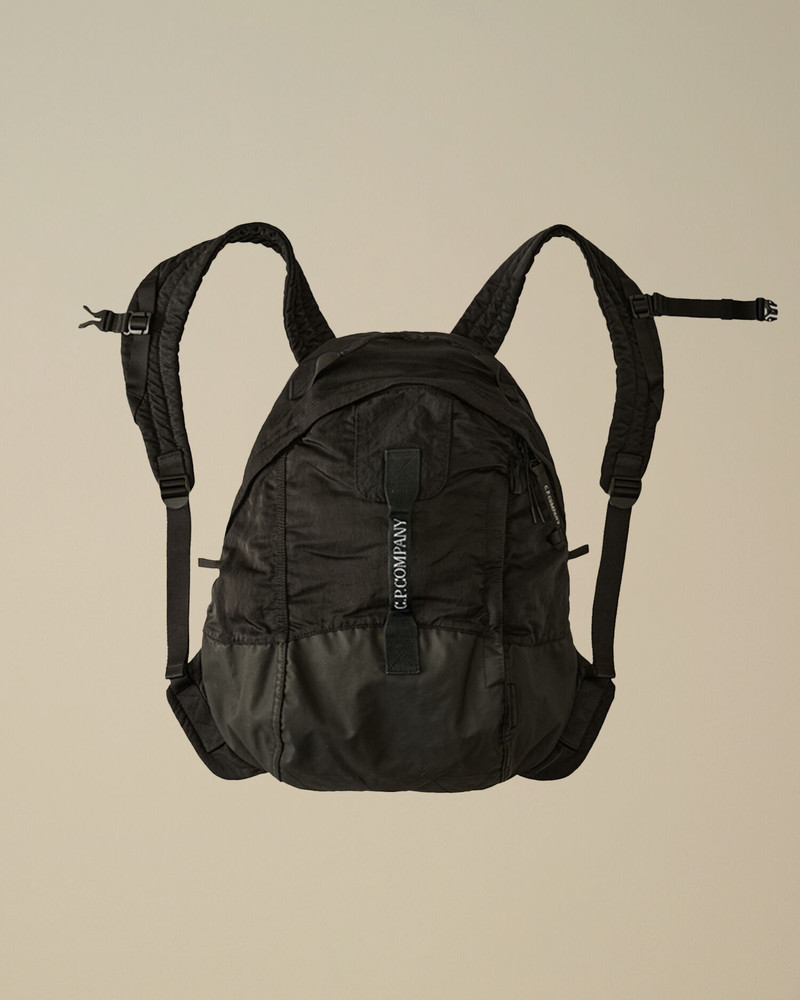 Nylon B Rounded Backpack 1