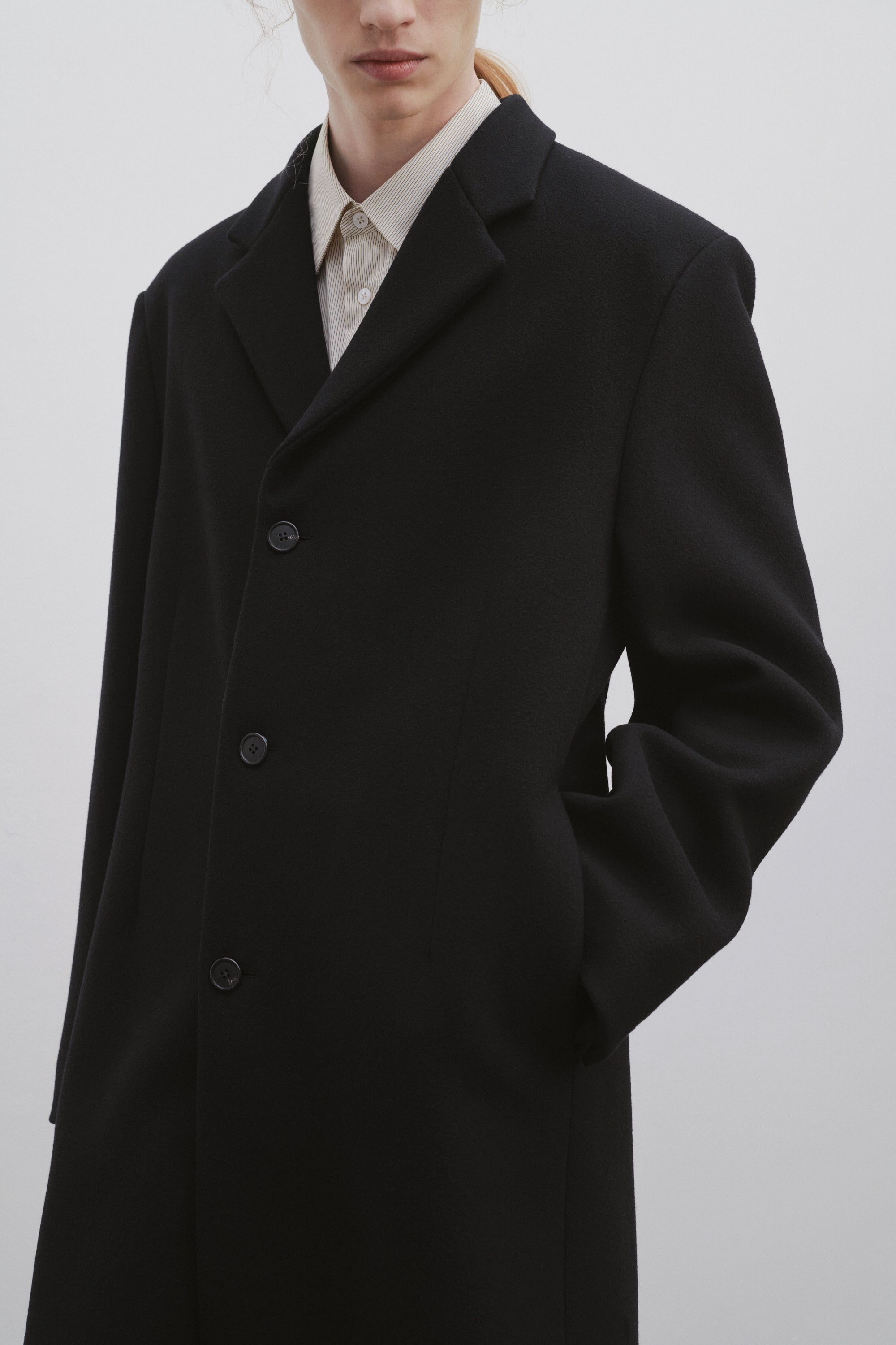 Thiago Coat in Wool and Cashmere - 5