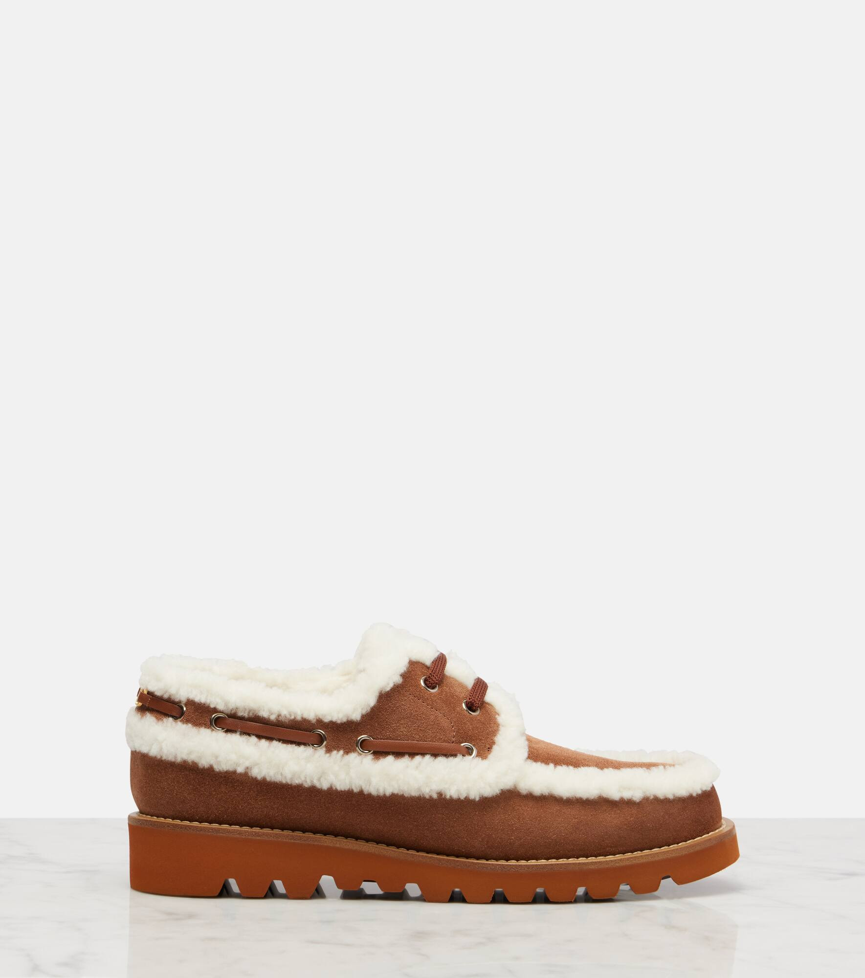 Palm Avenue suede boat shoes - 4