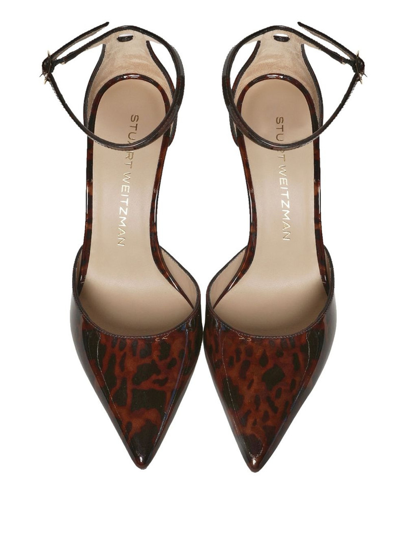 85mm ankle strap pointed pumps 4