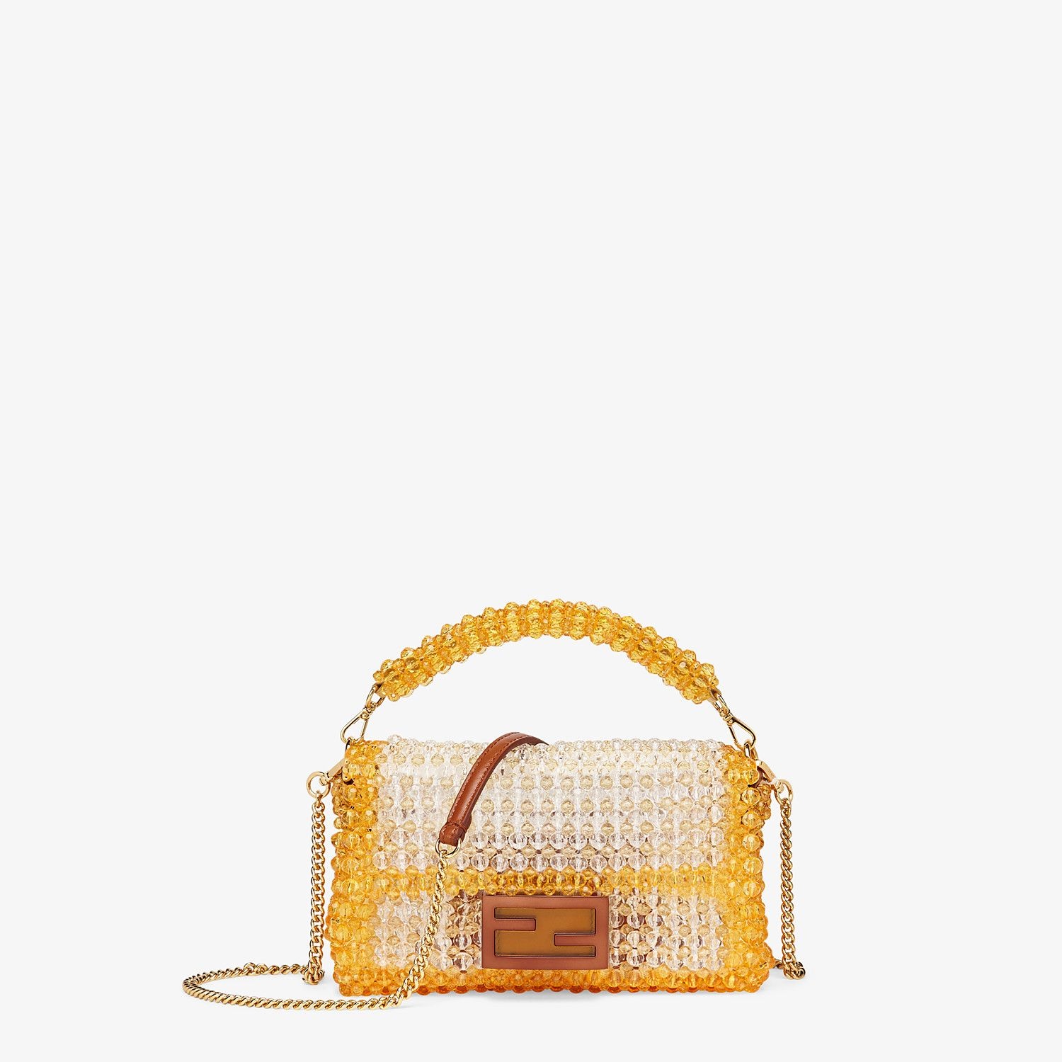 Bag with yellow beads - 1