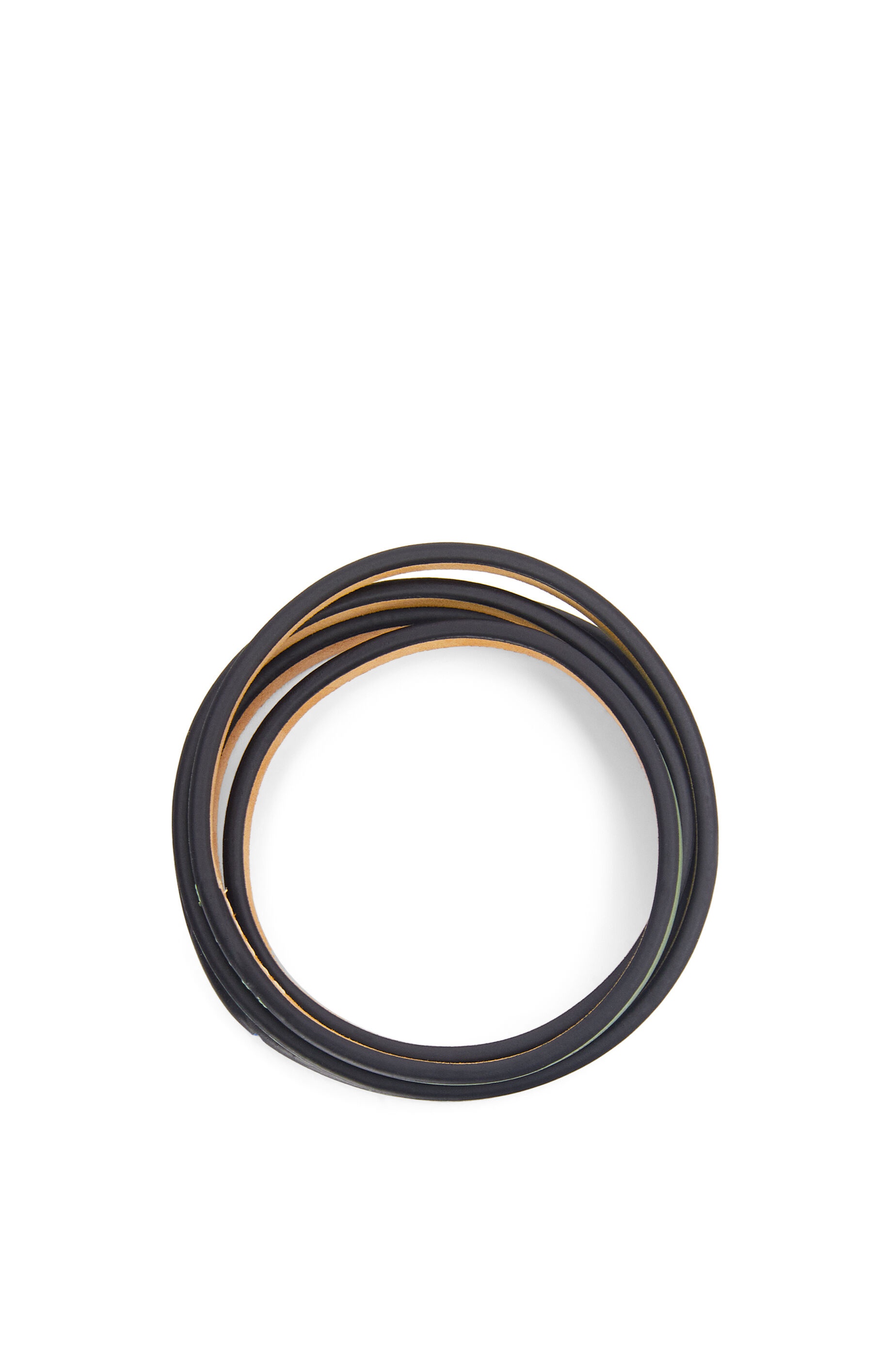 Double bangle set in classic calfskin - 3