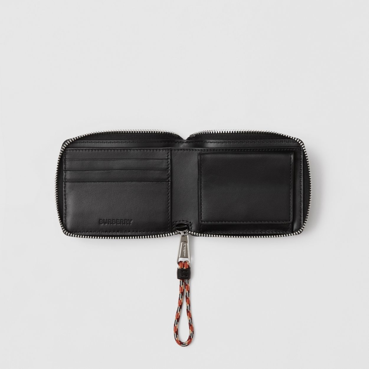 Horseferry Print Leather Ziparound Wallet - 3