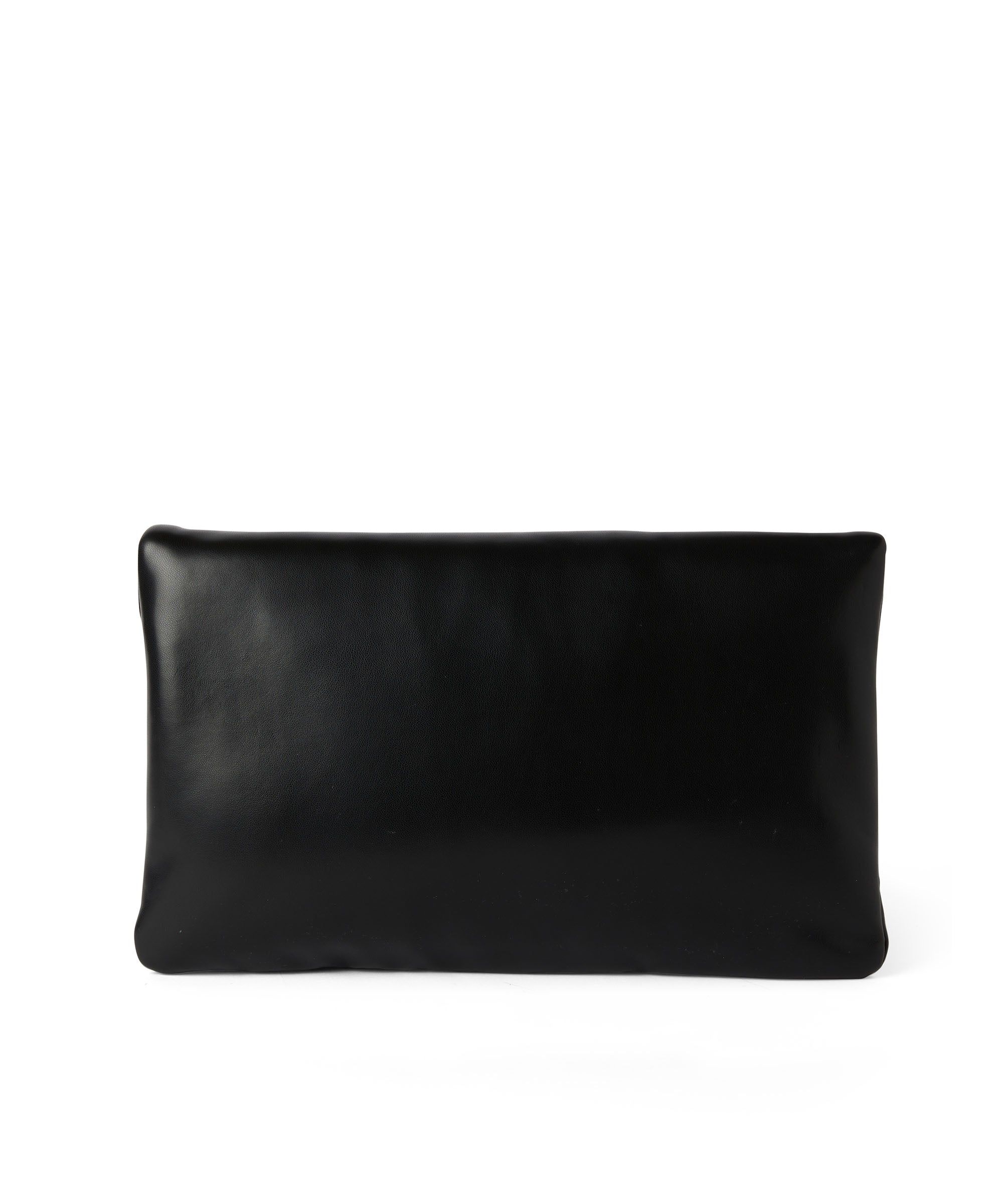 Puffer clutch bag with snap - 2