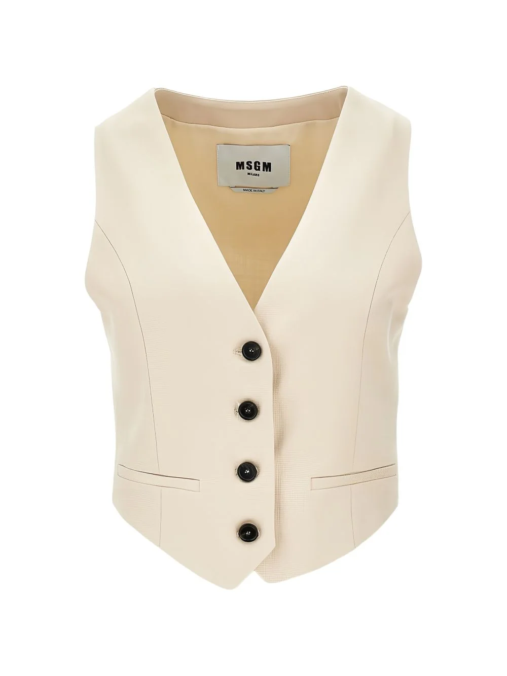 buttoned waistcoat - 1