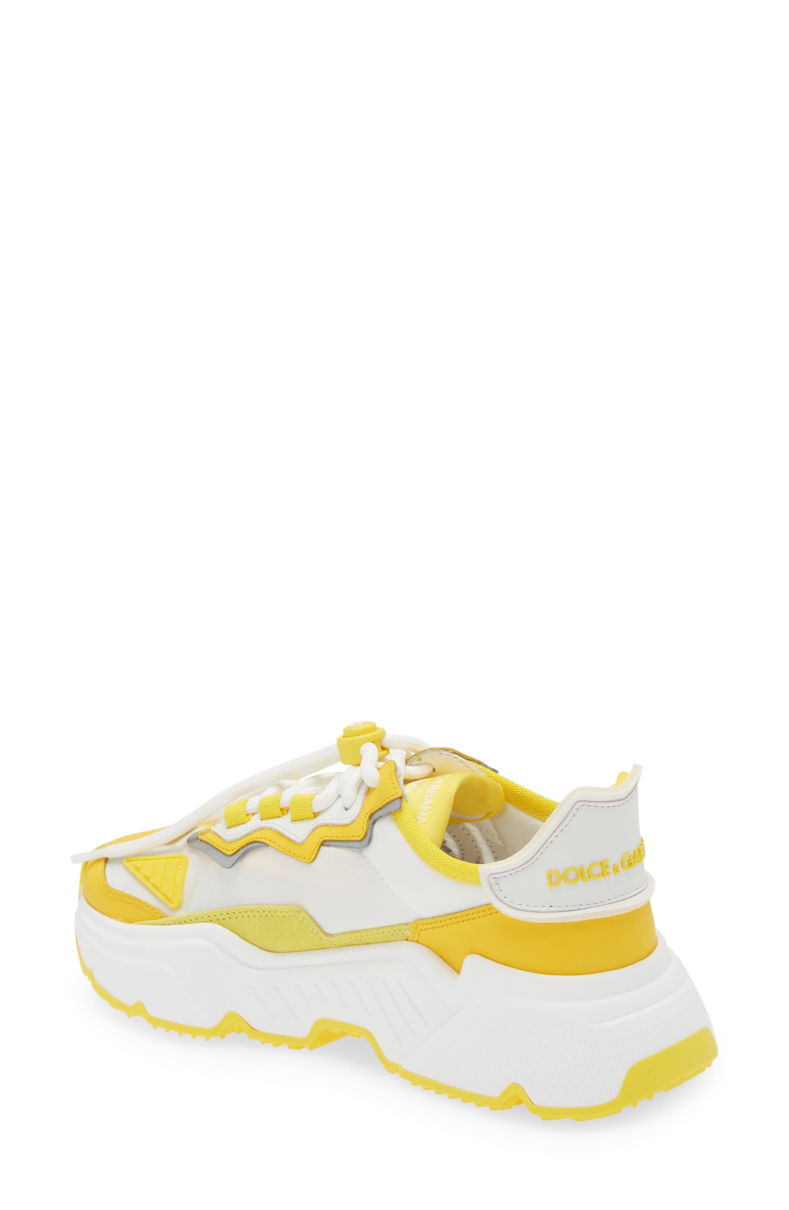 Dolce&Gabbana Daymaster Sneaker in Yellow/White at Nordstrom - 2