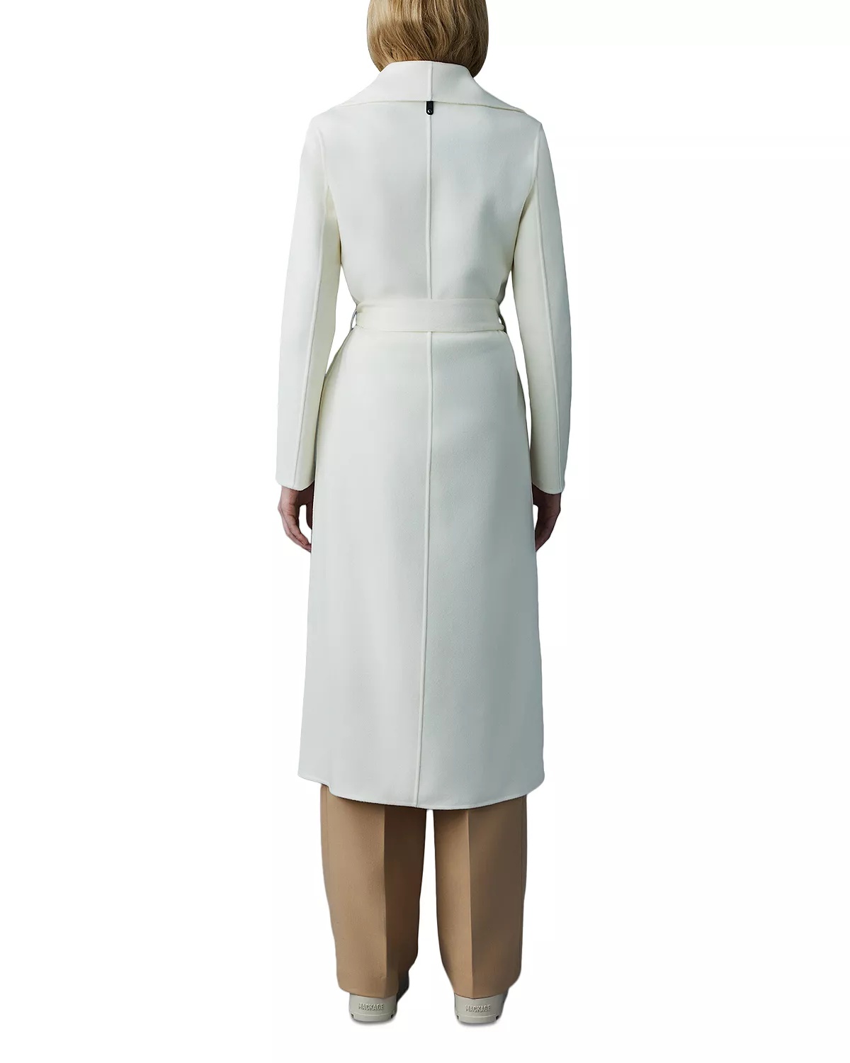 Mai Lightweight Wrap Wool Coat - 2